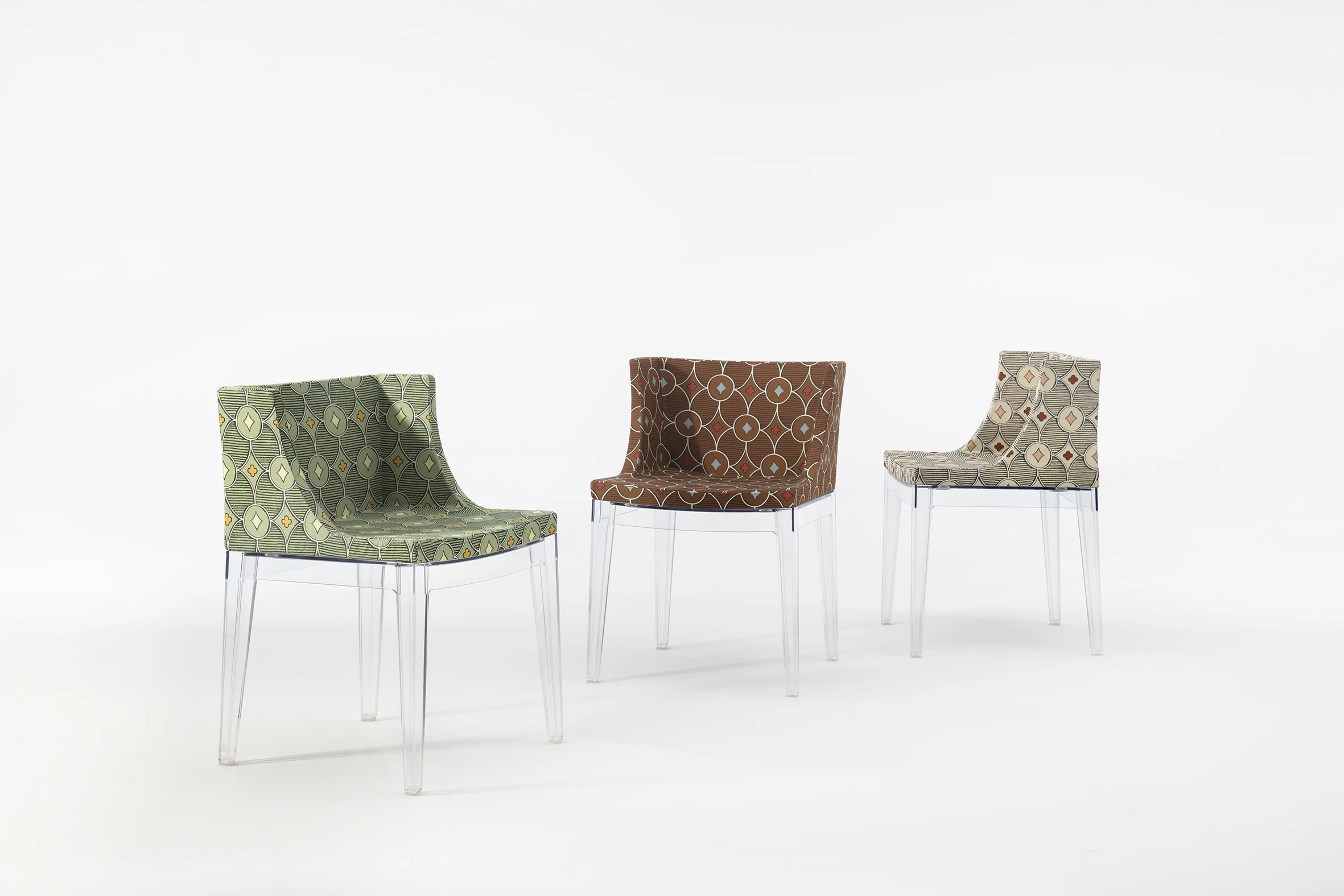 Kartell Small Armchairs MADEMOISELLE RUBELLI BRICK RED Kartell